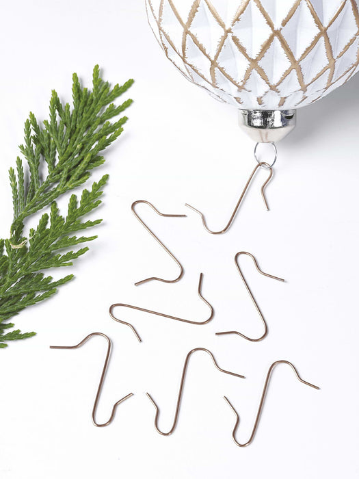 100 Bauble Hooks - Copper