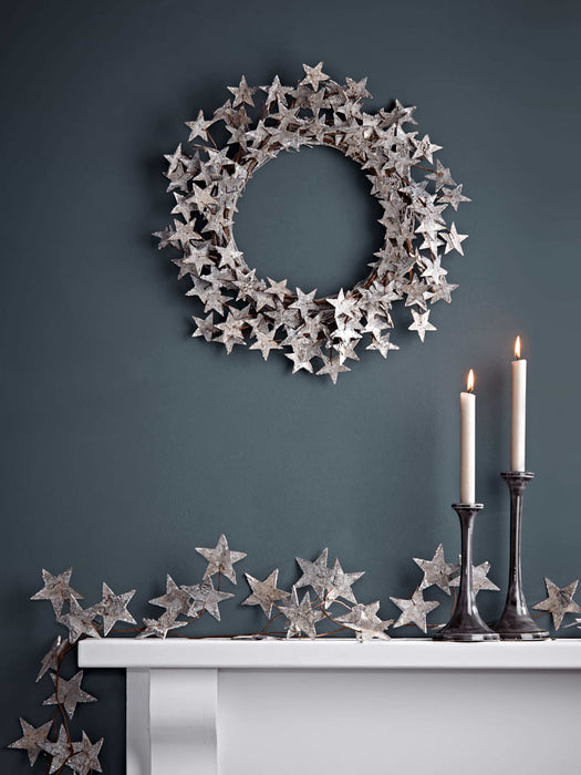 Starry Birch Wreath