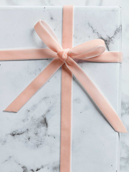 Blush Velvet Ribbon