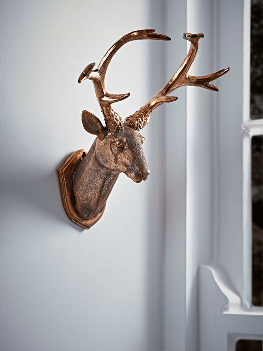 Copper Deer Head