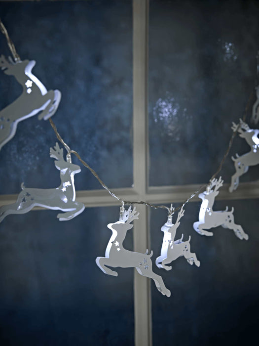 Running Reindeer String Lights
