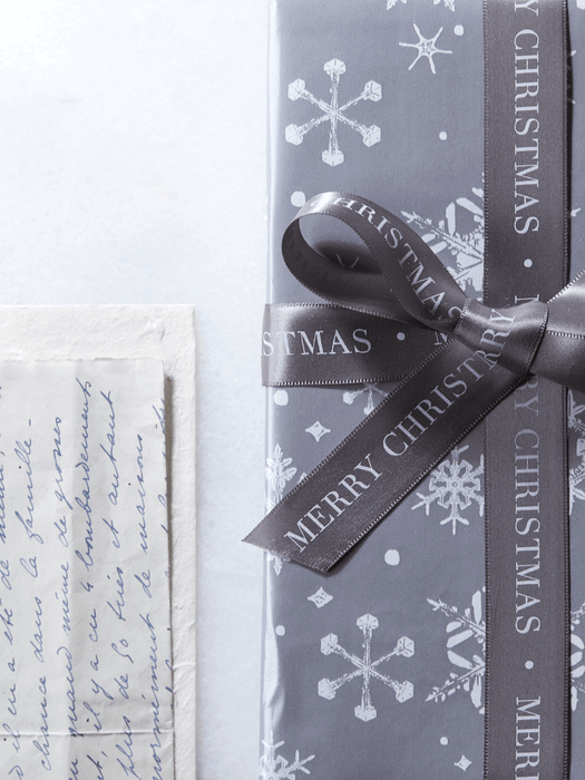 Snowflakes Gift Ribbon