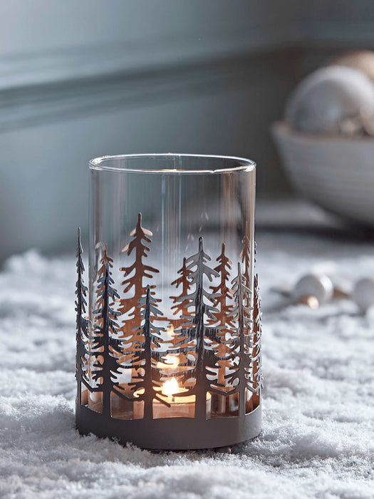 Midwinter Forest Tea Light Holder