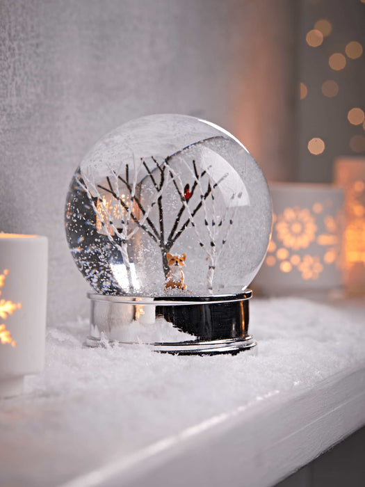 Fox In The Forest Snowglobe