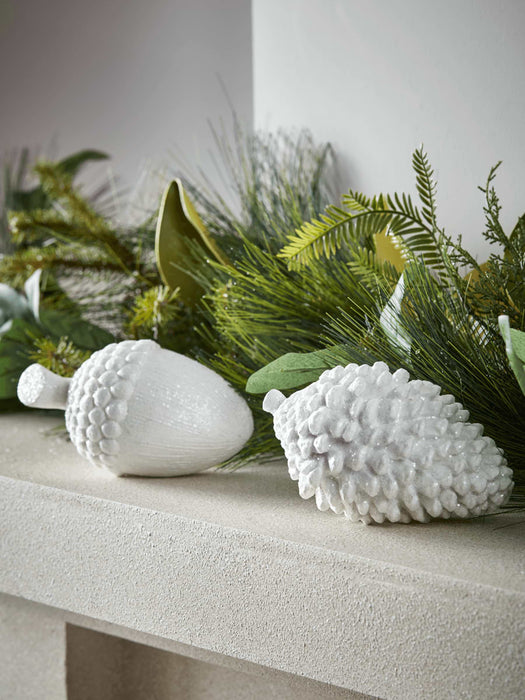 Decorative Pinecone & Acorn
