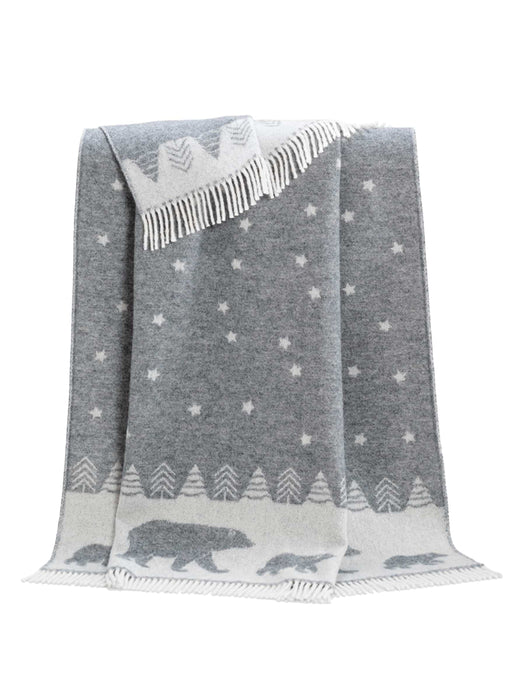 Polar Bear Woollen Throw