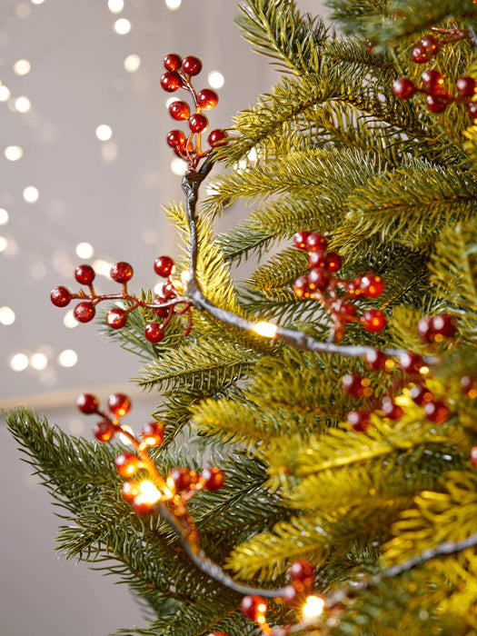 Light Up Berry Garland