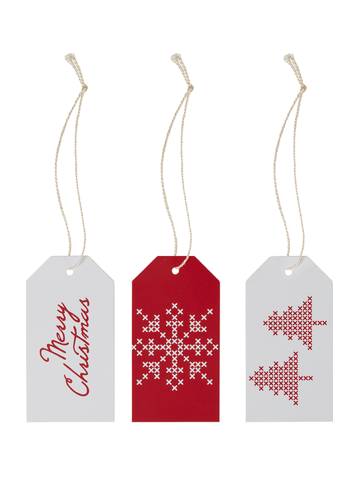 Festive Red Gift Tags
