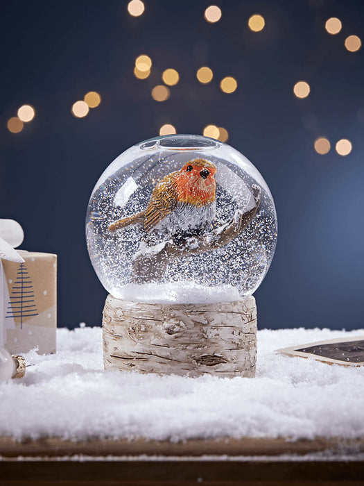 Robin Snowglobe