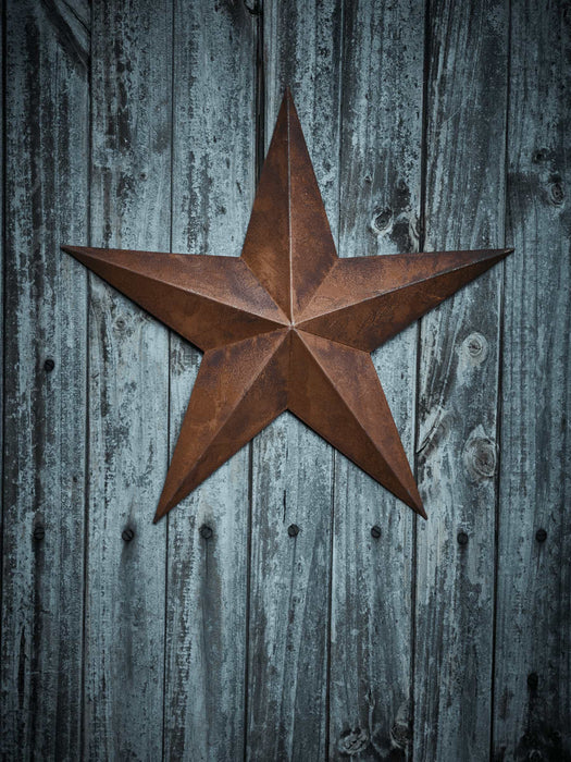 Rusty Star Decoration