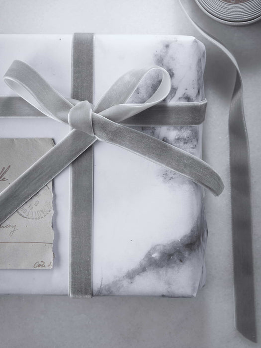 Sage Velvet Ribbon