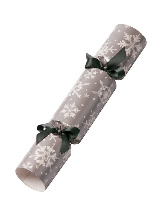Luxury Grey Snowflakes Crackers