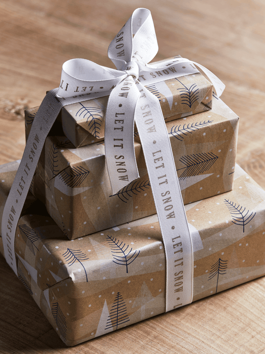 Frosted Forest Wrapping Paper