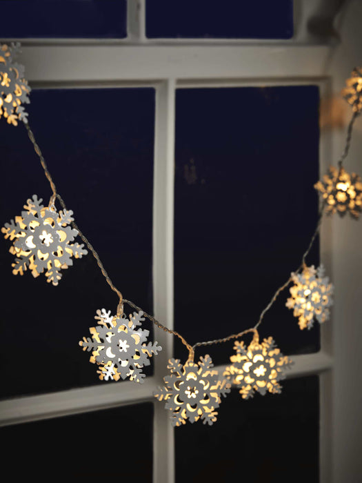 Snowflake String Lights