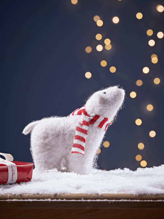Felt Stargazing Polar Bear