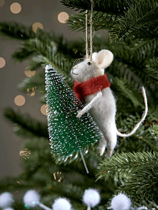 Hanging Felt Mouse & Tree