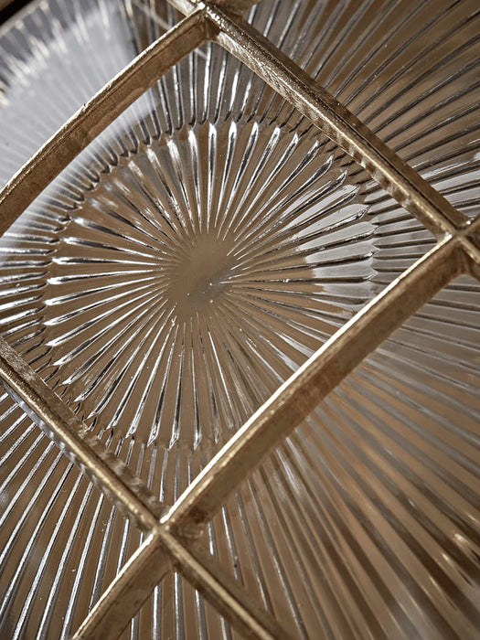 Brass Bunker Light - Round