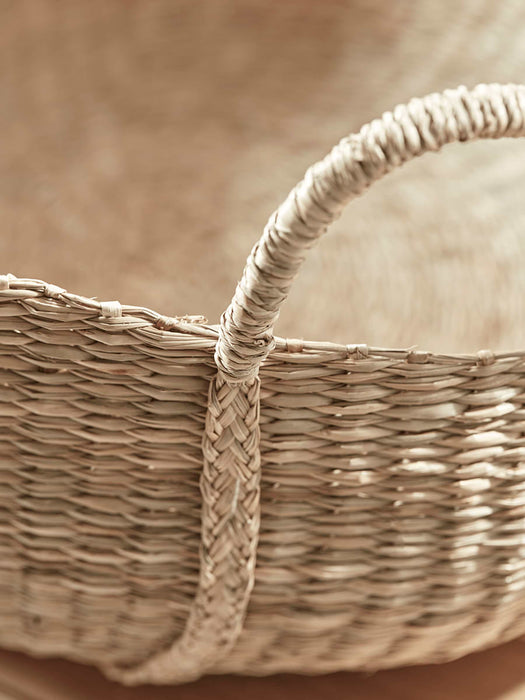 Two Shallow Seagrass Baskets