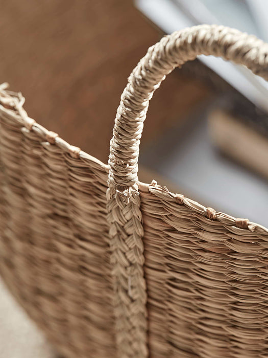 Two Shallow Seagrass Baskets