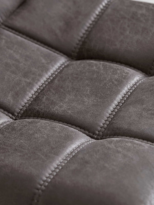 Two Soho Dining Chairs - Carbon