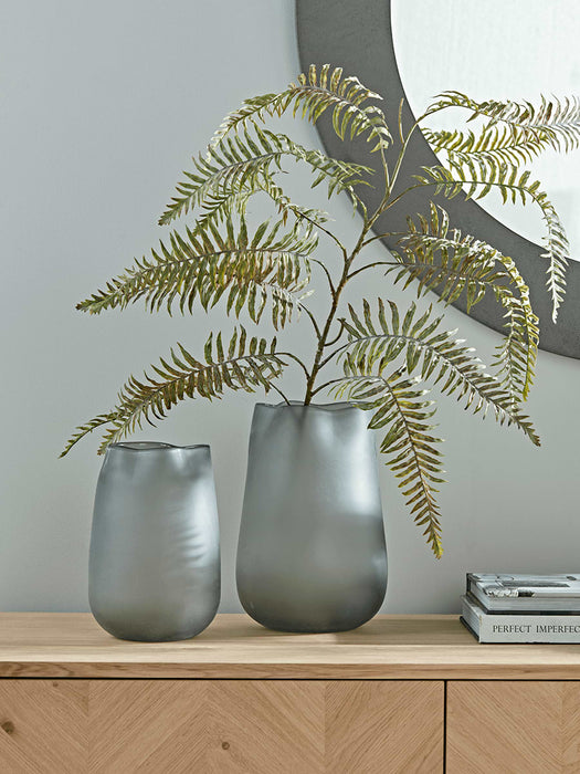 Two Wave Edge Vases