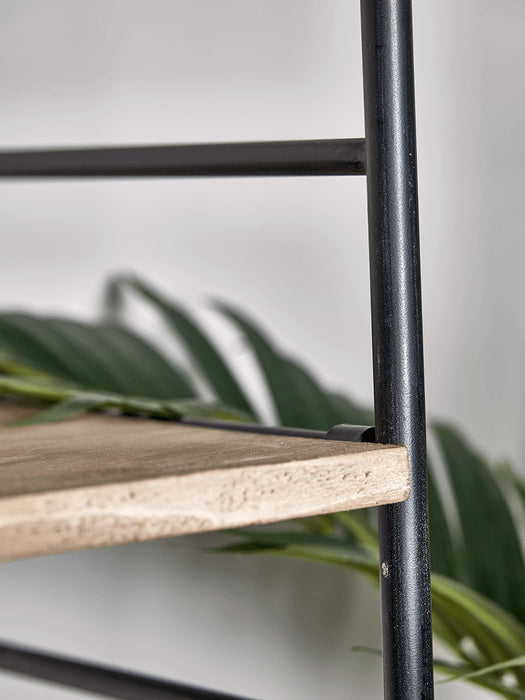 Adjustable Wooden Wall Shelf