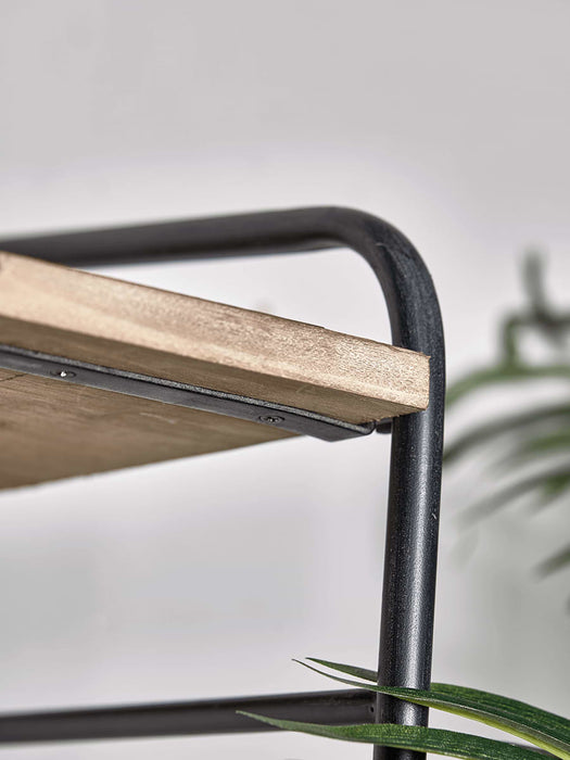 Adjustable Wooden Wall Shelf