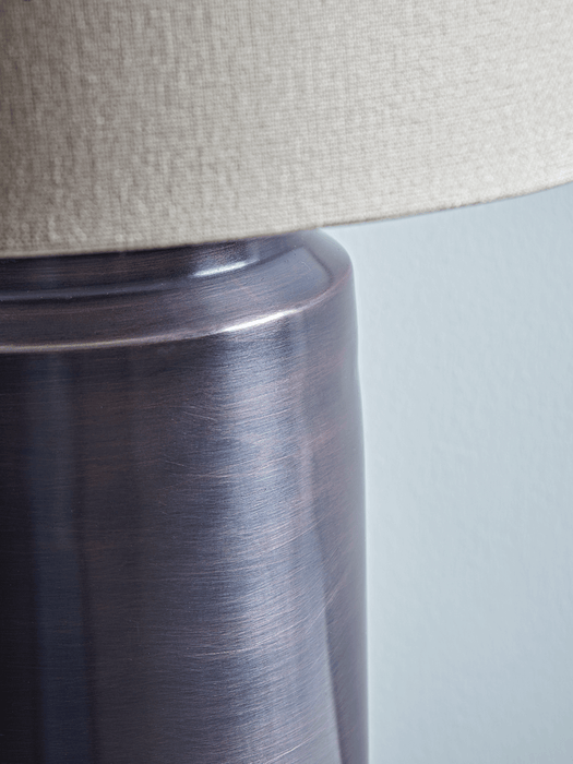 Aged Copper Table Lamp