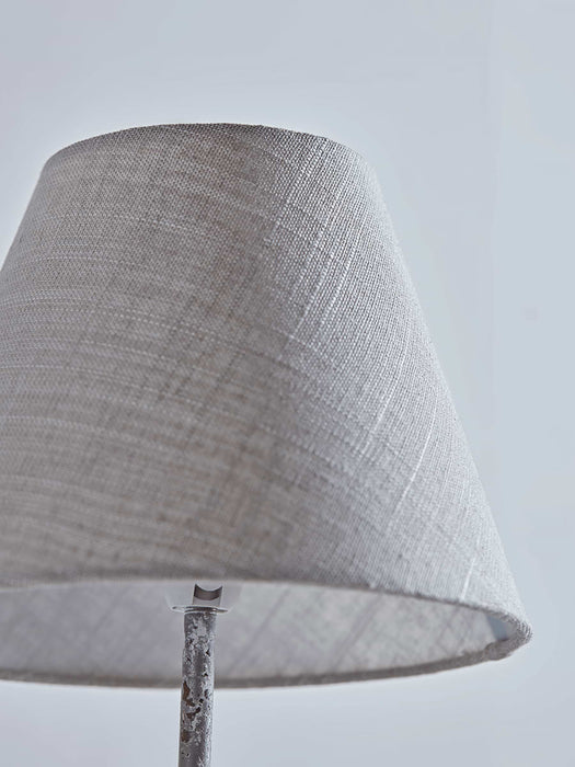 Antique Effect Wall Light - Whitewashed