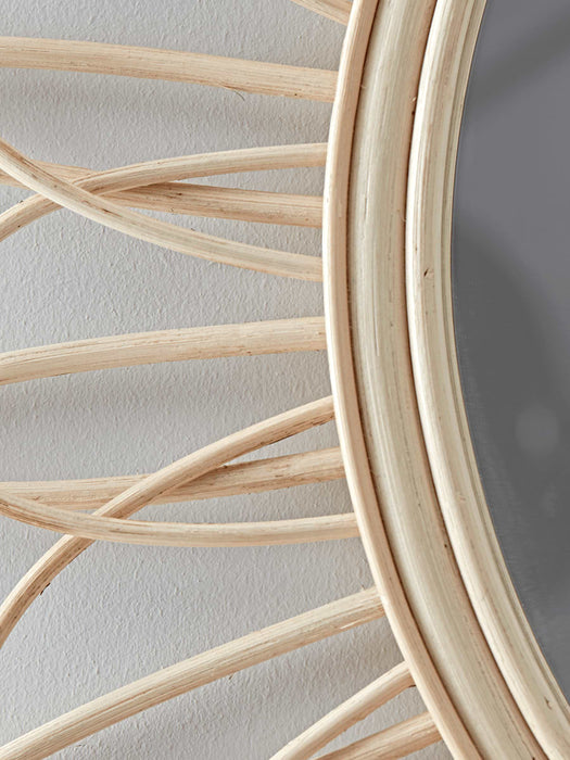 Bamboo Sunburst Mirror