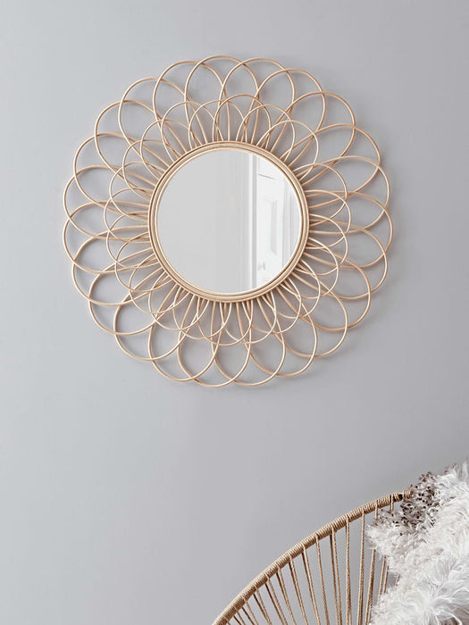 Bamboo Sunburst Mirror