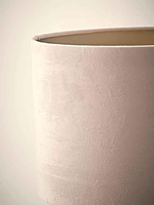 Brass & Blush Tapered Table Lamp