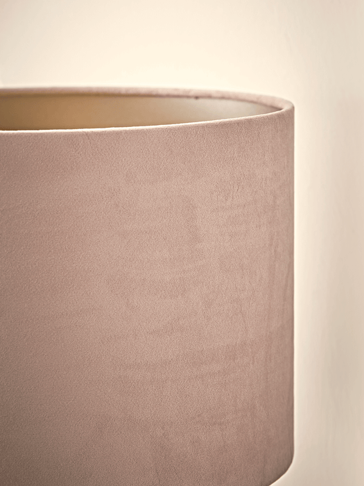 Brass & Blush Tapered Table Lamp