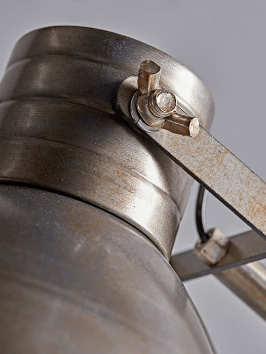Burnished Silver Floor Lamp
