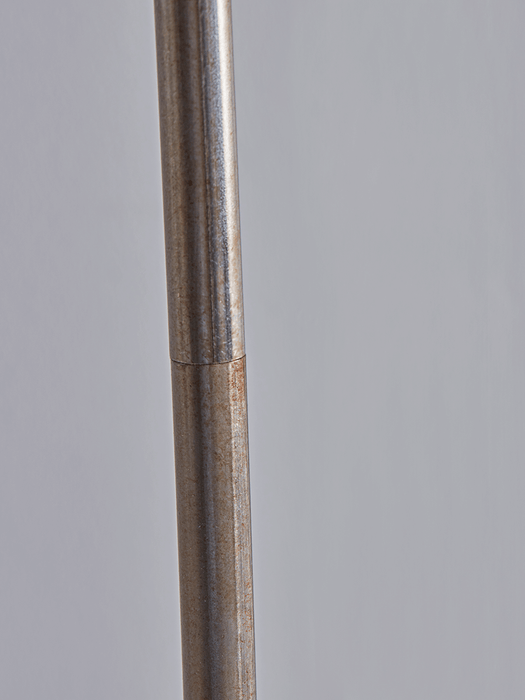 Burnished Silver Floor Lamp