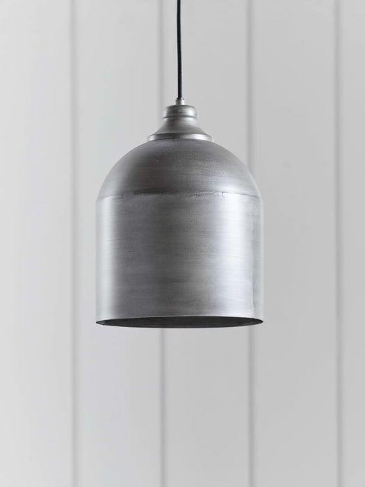 Burnished Silver Pendant