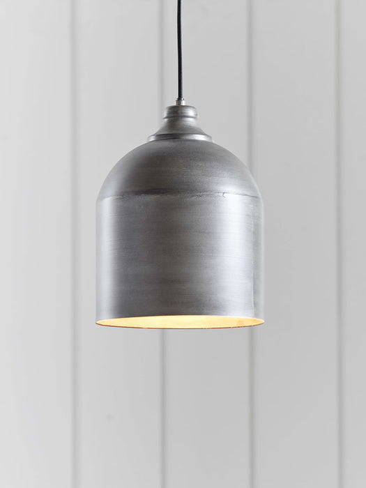 Burnished Silver Pendant