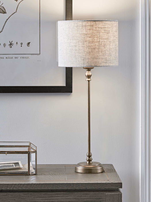 Slim Brass Bedside Lamp