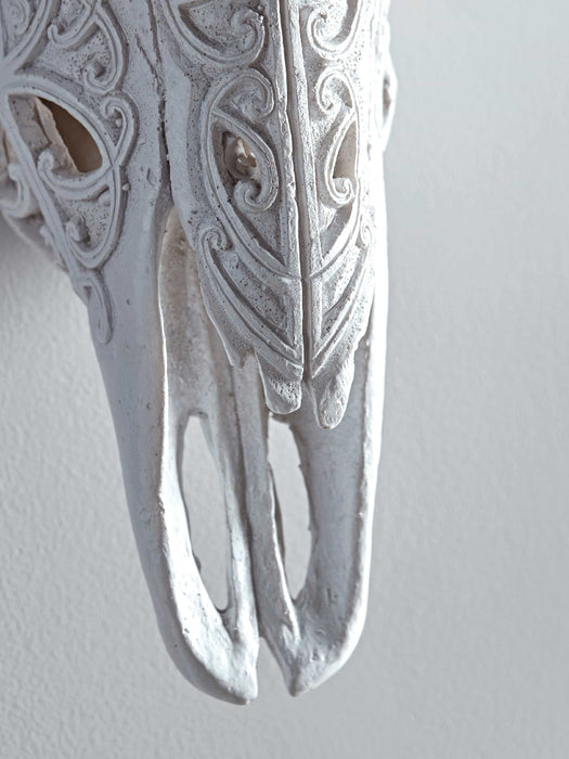 Carved Faux Skull