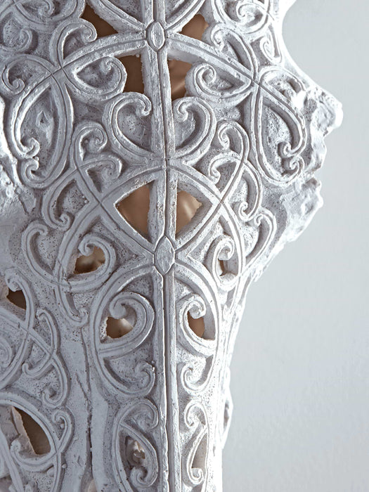 Carved Faux Skull
