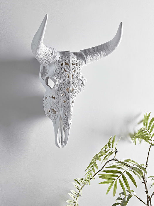 Carved Faux Skull
