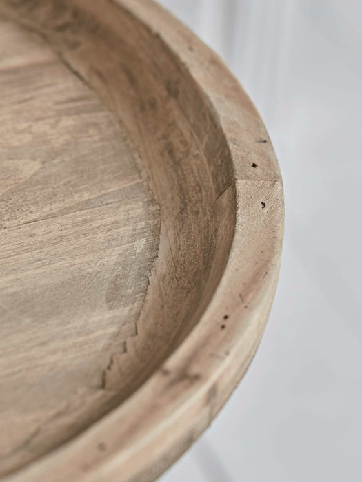 Carved Top Side Table