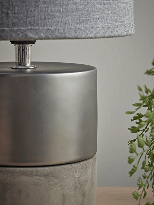 Concrete Bedside Lamp