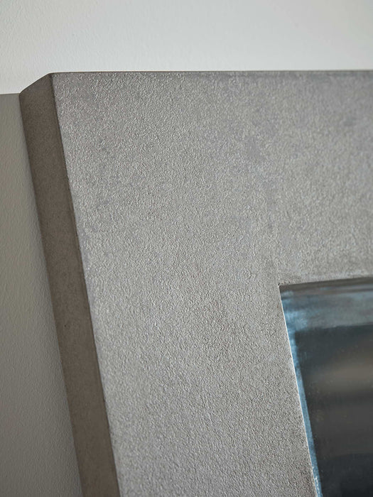 Concrete Effect Full Length Mirror