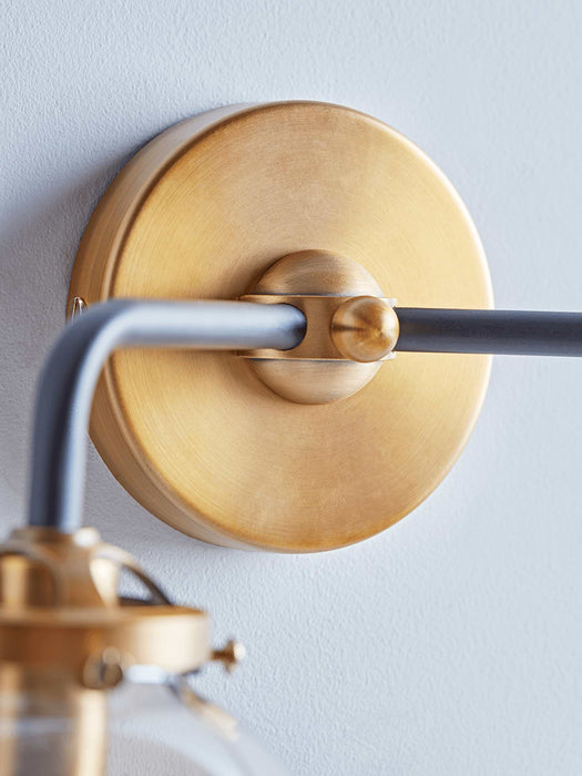 Double Globe Wall Light