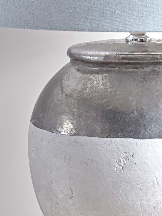 Dipped Stone Table Lamp