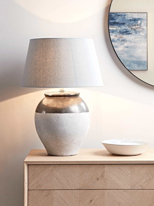 Dipped Stone Table Lamp