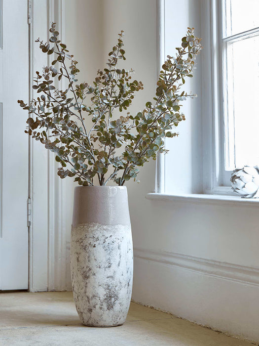 Dipped Terracotta Vase - Blush