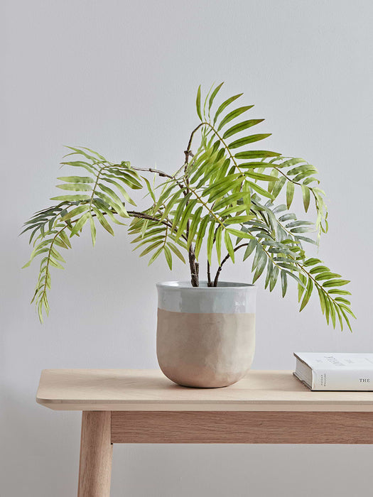 Dip Glazed Planter - Natural