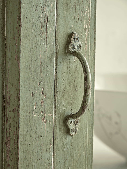 Distressed Painted Tall Cabinet